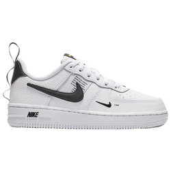 Boys' Preschool - Nike Air Force 1 Low - White/Black/Tour Yellow