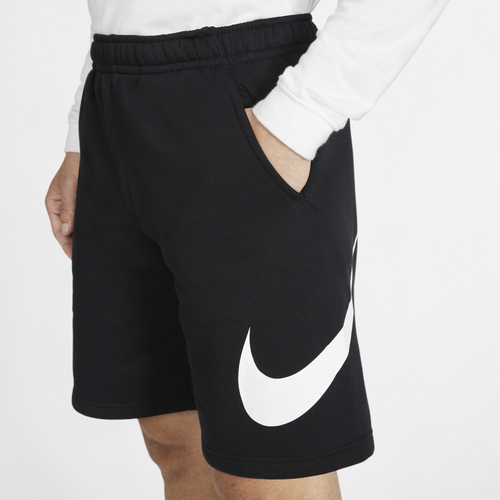 

Nike Mens Nike GX Club Shorts - Mens White/Black Size L
