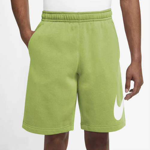 

Nike Mens Nike GX Club Shorts - Mens White/Vivid Green Size L