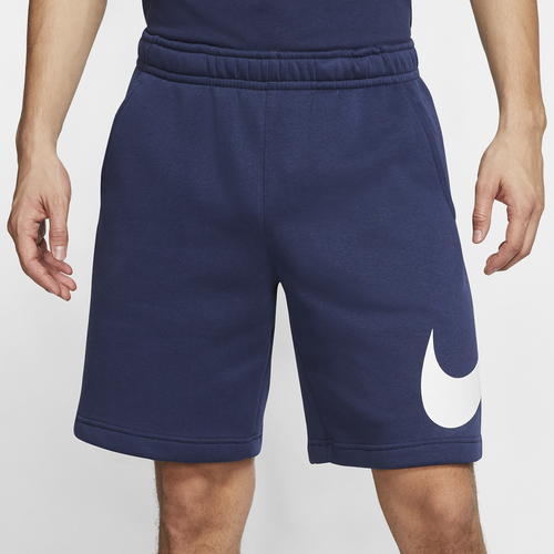 

Nike Mens Nike GX Club Shorts - Mens White/Midnight Navy Size L
