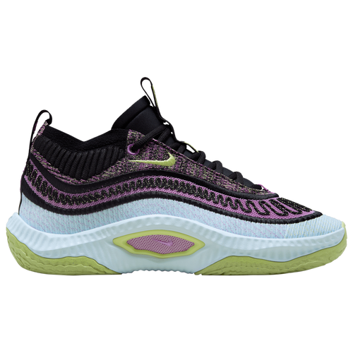 

Nike Mens Nike Cosmic Unity 3 - Mens Basketball Shoes Black/Purple/Yellow Size 10.5