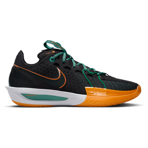 

Nike Mens Nike Air Zoom G.T. Cut 3 - Mens Basketball Shoes Black/Malachite/Vintage Green Size 10.5