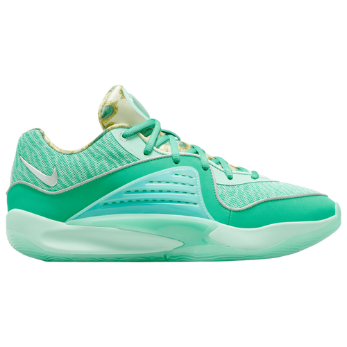 

Nike Mens Nike KD 16 - Mens Basketball Shoes Green/Silver/Grey Size 9.0
