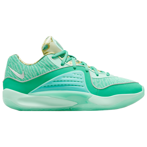 

Nike Mens Kevin Durant Nike KD 16 - Mens Basketball Shoes Silver/Grey/Green Size 09.0