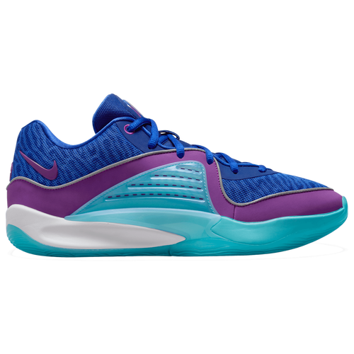 

Nike Mens Nike KD 16 Emotional Pathways - Mens Basketball Shoes Blue/Purple/Silver Size 8.0