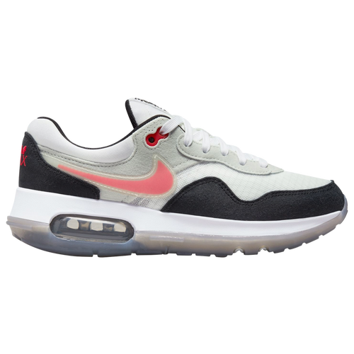 

Boys Nike Nike Air Max Motif - Boys' Grade School Running Shoe Grey Fog/Black/Siren Red Size 04.5