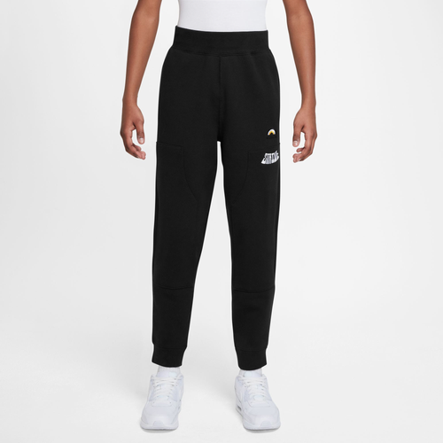 

Nike Boys Nike Lebron James GFX 2 Pants - Boys' Grade School Black/Black Size L
