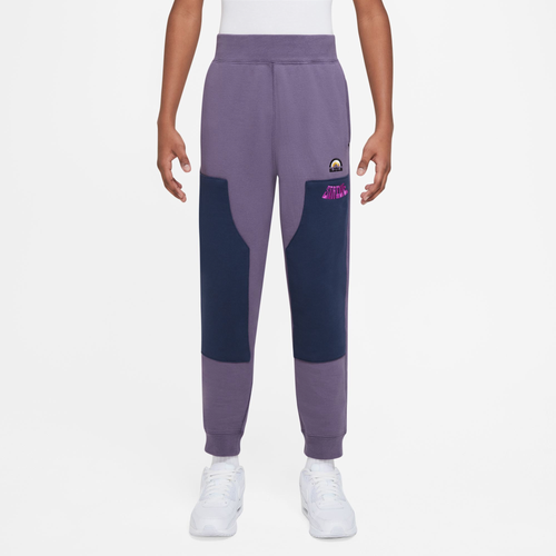 

Nike Boys Nike Lebron James GFX 2 Pants - Boys' Grade School Canyon Purple/Midnight Navy Size L