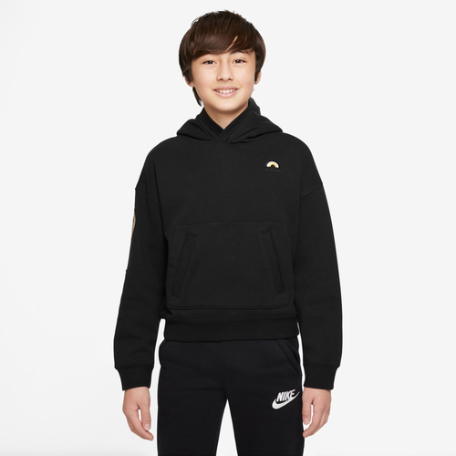

Nike Boys Nike Lebron James Pullover Hoodie - Boys' Grade School Black/Black Size M