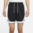 Jordan MJ Dry Air Diamond 7" Shorts - Men's Black/White/Smoke Grey