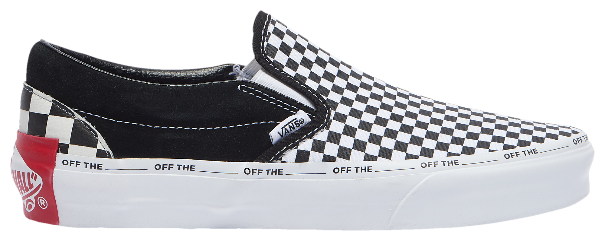 black vans footlocker