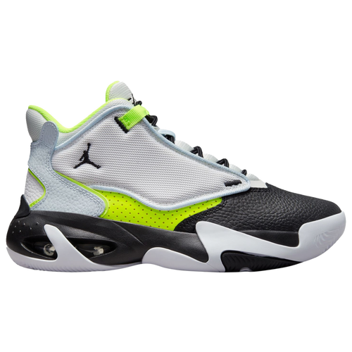 BOYS - Jordan Max Aura 4 - White/Black Volt