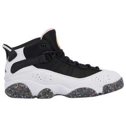 Boys' Preschool - Jordan 6 Rings - Black/White