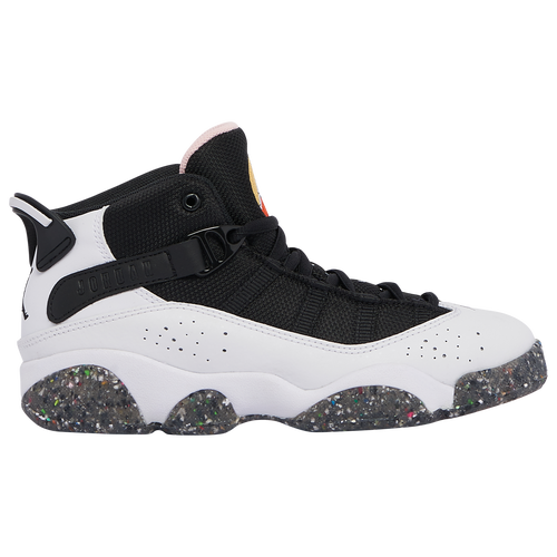 

Boys Preschool Jordan Jordan 6 Rings - Boys' Preschool Basketball Shoe Black/White Size 11.0