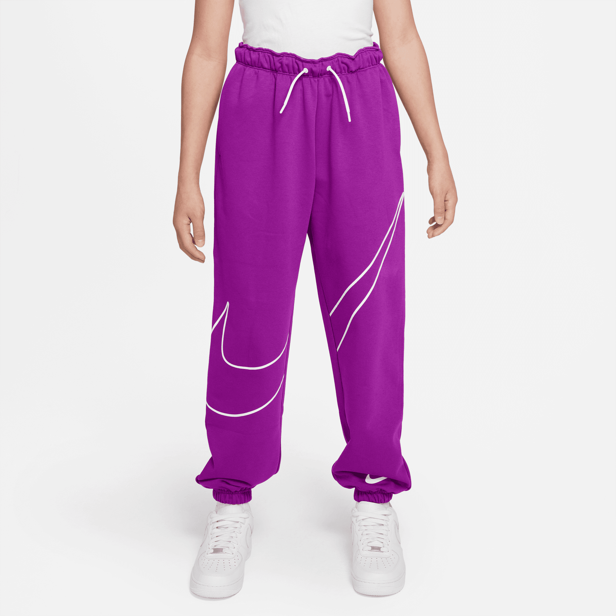 Dynamic Fleece Zip-Pocket Sweatpants for Girls