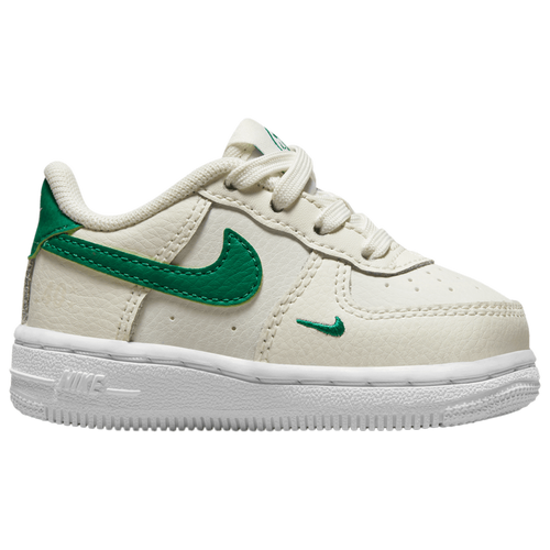 

Boys Nike Nike Air Force 1 Low - Boys' Toddler Basketball Shoe Sail/Malachite/White Size 04.0