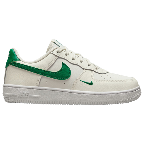 

Nike Boys Nike Force 1 Low - Boys' Preschool Basketball Shoes Sail/Malachite/White Size 12.0