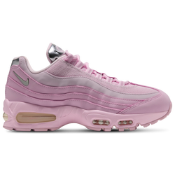 Women's - Nike Air Max 95 Chrome - Pink Foam/Metallic Silver