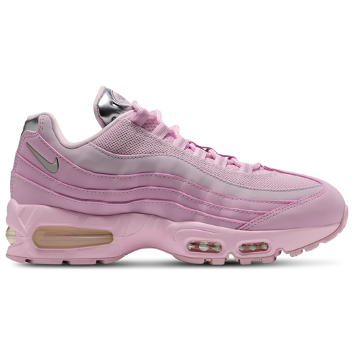 WOMENS - Nike Air Max 95 Chrome - Pink Foam/Metallic Silver