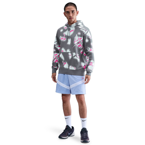 Nike JA Club BB Pullover Hoodie - Nike Smoke Grey/Photon Dust