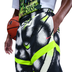 Men's - Nike Ja Dri-FIT Icon 6" Shorts - Photon Dust/Volt/Bright Crimson