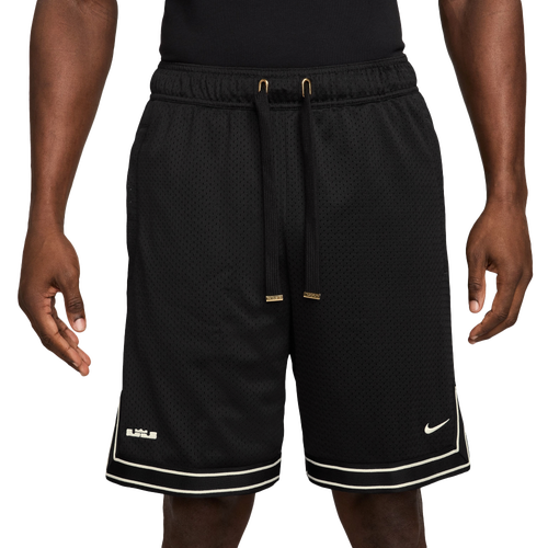 MENS - Nike LeBron 8 Inch Shorts - Black/Sail