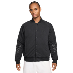 Men's - Nike Lebron TF Filled SI Jacket - Black/Sail