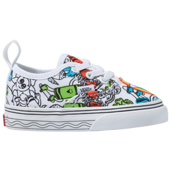 Boys' Toddler - Vans Authentic - White/Multi