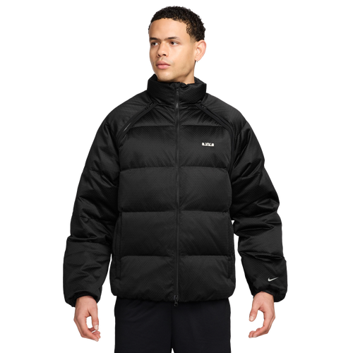 - Nike Lebron TF Down Filled Jacket - Sail/Black