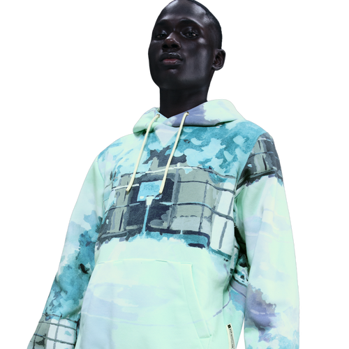 MENS - Nike TF SI Brushed Pullover Hoodie - Dusty Cactus/Pale Ivory