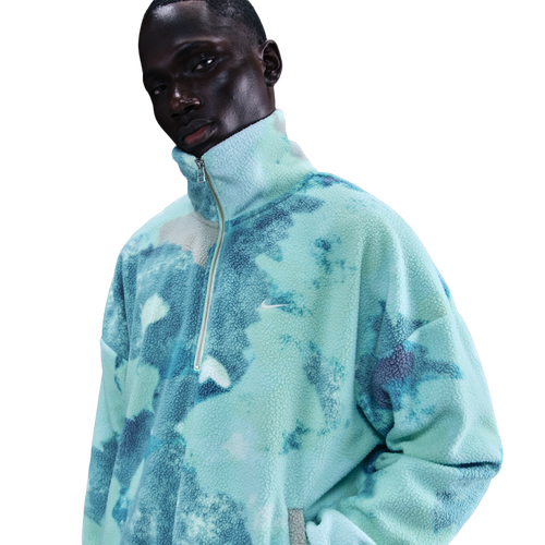 MENS - Nike Sherpa Half Zip Jacket NAOS - Dusty Cactus/Pale Ivory