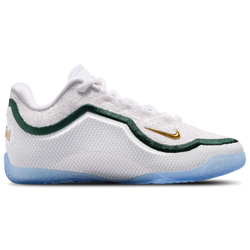 Boys' Grade School - Nike LeBron XXIII - White/Smoke Grey/Stadium Green