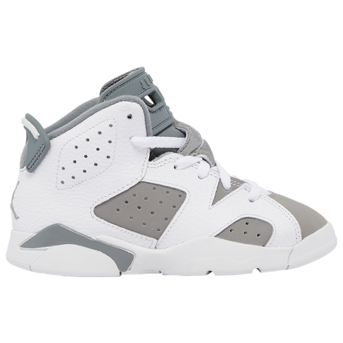 

Jordan Boys Jordan Retro 6 - Boys' Preschool Shoes White/Grey Size 13.5