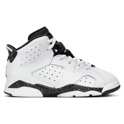 Boys' Preschool - Jordan Retro 6 - White/Black