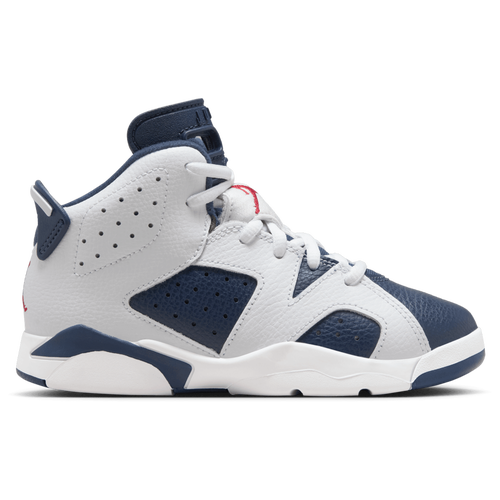 

Jordan Boys Jordan Retro 6 - Boys' Preschool Shoes Red/White/Navy Size 11.0