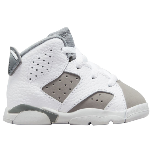 

Jordan Boys Jordan Retro 6 - Boys' Toddler Shoes White/Gray Size 04.0