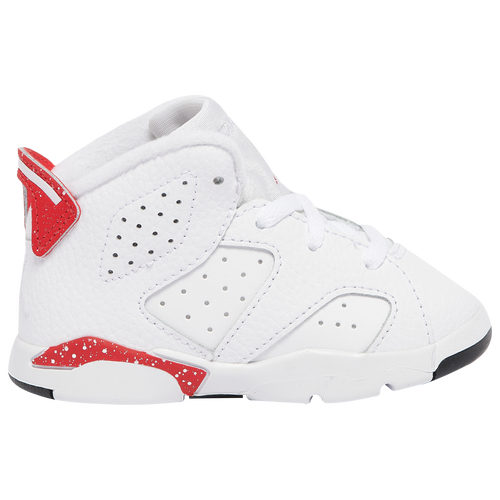 Jordan Kids' Boys  Retro 6 In White/red/black