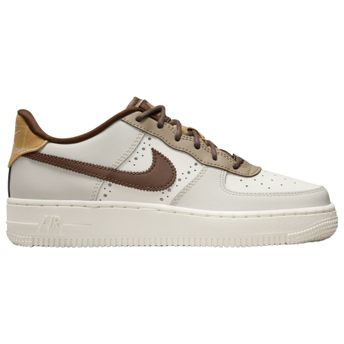 

Boys Nike Nike Air Force 1 LV8 GCEL - Boys' Grade School Basketball Shoe Metallic Gold/Cacao Wow/Sail Size 04.5