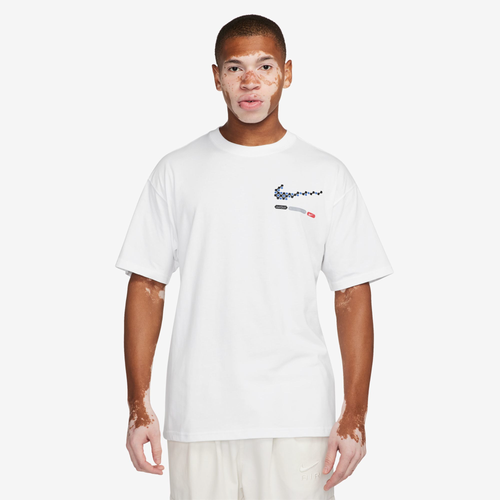 

Nike Mens Nike NSW M90 OC LBR PK1 T-Shirt - Mens White/White Size XL