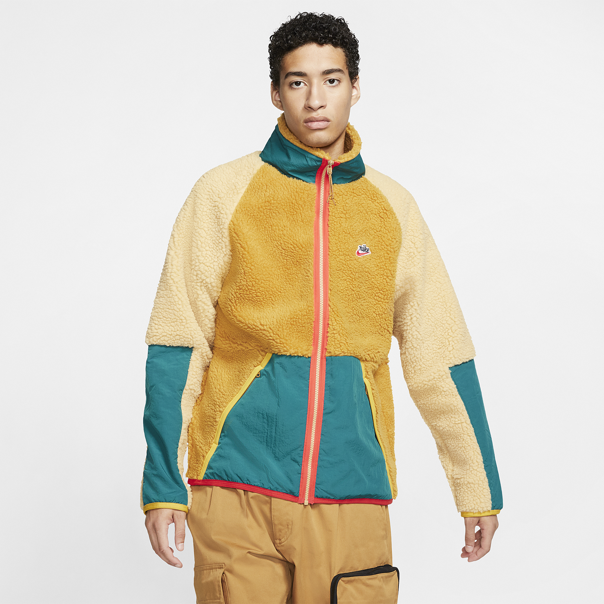 sherpa nike jacket