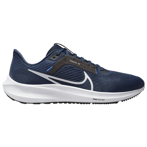 

Nike Mens Nike Air Zoom Pegasus 40 - Mens Running Shoes Midnight Navy/Pearl Platinum/Black Size 13.0