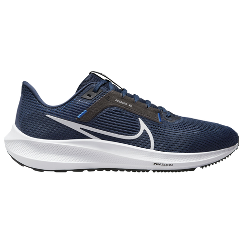 Shop Nike Mens  Air Zoom Pegasus 40 In Midnight Navy/pearl Platinum/black