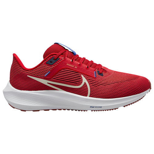 

Nike Mens Nike Air Zoom Pegasus 40 - Mens Running Shoes University Red/Sea Glass/Midnight Navy Size 11.0