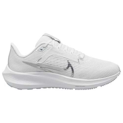 

Nike Zoom Pegasus 40 - Womens Grey/White/Metallic Silver Size 8.5