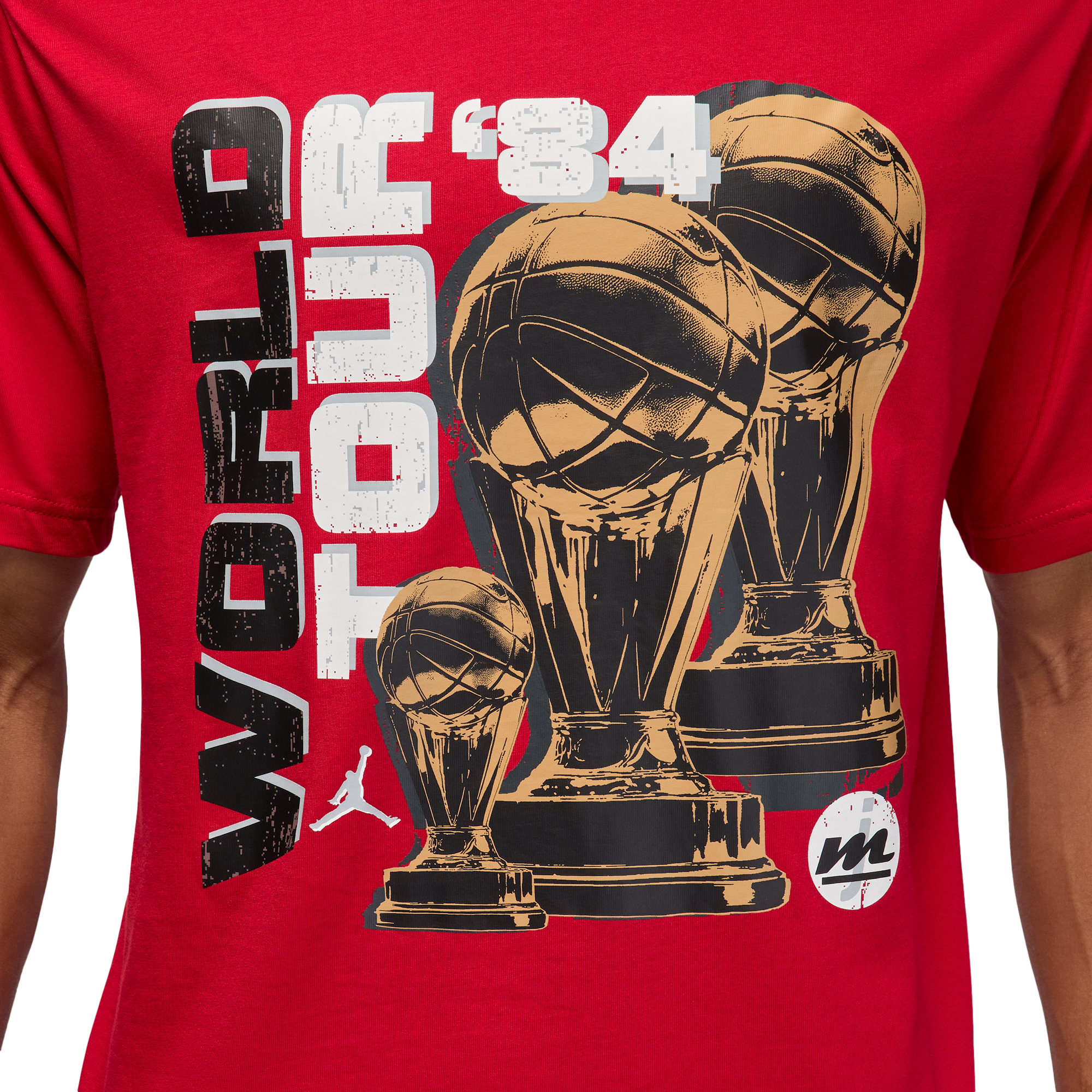 Jordan NC World Tour Short Sleeve Crewneck - Men's | Foot Locker