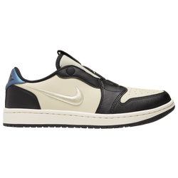 Women's - Jordan Retro 1 Low Slip - Fossil/Ivory/Black