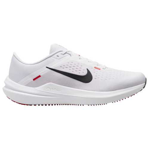 

Nike Mens Nike Air Winflo 10 - Mens Running Shoes White/Light Crimson/Black Size 10.0