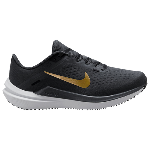Nike Womens  Air Winflo 10 In Anthracite/mtlc Gold/black