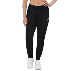 Women's - Nike Essential Fleece Jogger - Black/White