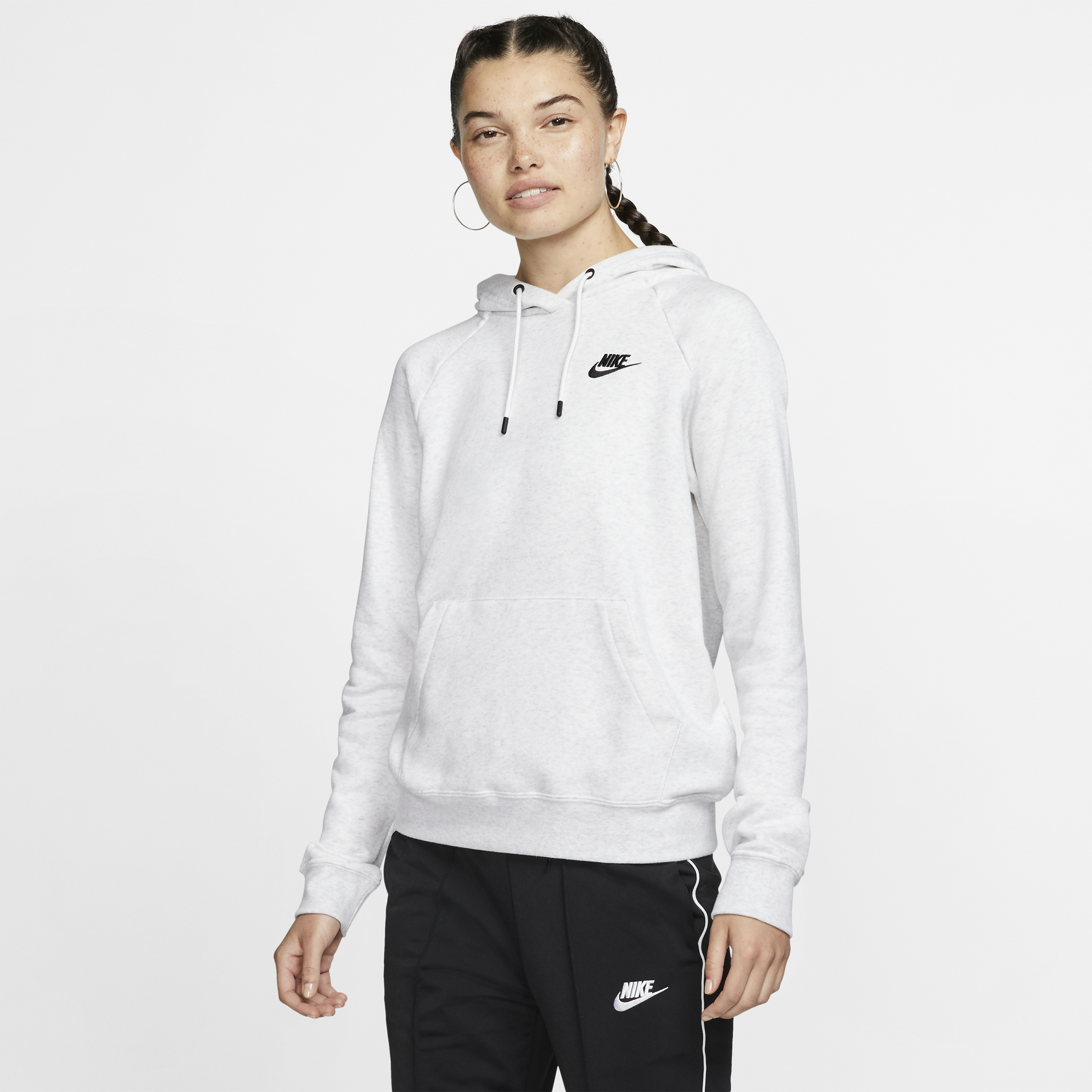 black and white nike jumper womens